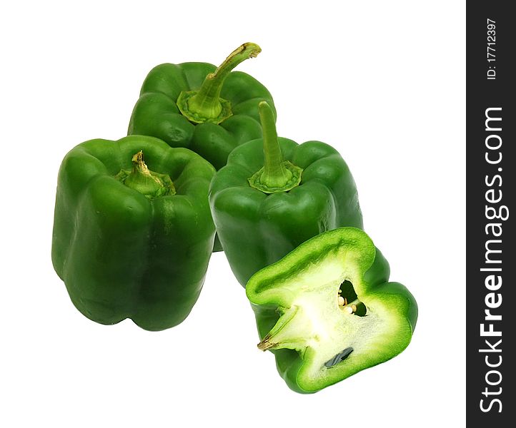 The premium hot peppers green. The premium hot peppers green