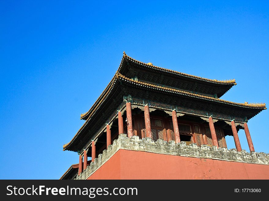 Was taken in front of Wumen gate in the Forbidden City. Was taken in front of Wumen gate in the Forbidden City.