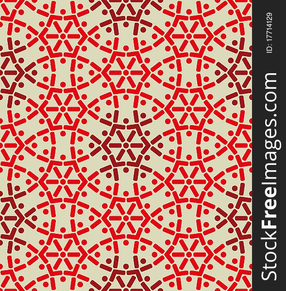 Vector seamless pattern with christmas elements. Vector seamless pattern with christmas elements