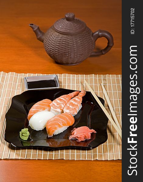 Japanese Sushi Plate