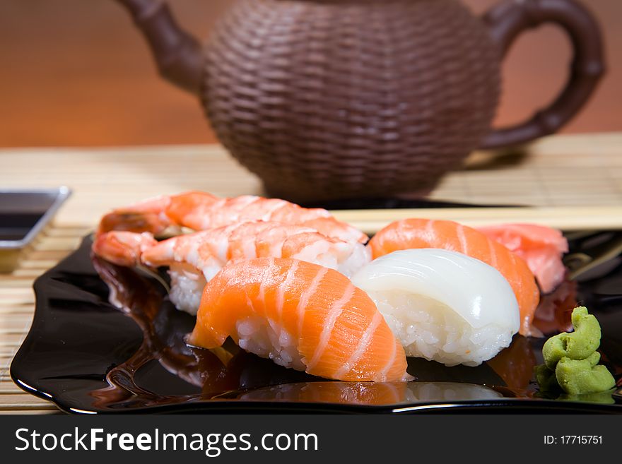 Japanese Sushi Plate