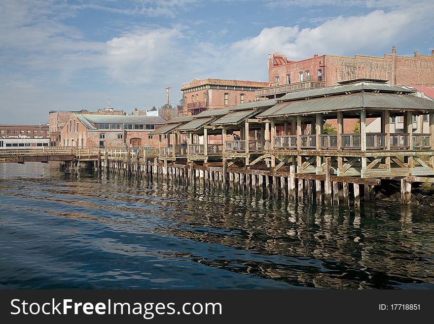 Waterfront In Port Townsend, Washington