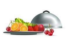 Fresh Fruits In Plate Royalty Free Stock Photo Fresh Fruits In Plate Royalty Free Stock Photo