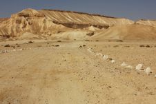 Desert Trail Royalty Free Stock Images Desert Trail Royalty Free Stock Images
