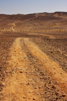 Desert Trail Stock Photo