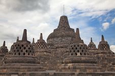 Borobudur Temple In Indonesia Stock Photography Borobudur Temple In Indonesia Stock Photography