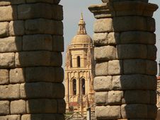 Segovia Cathedral Royalty Free Stock Photography Segovia Cathedral Royalty Free Stock Photography