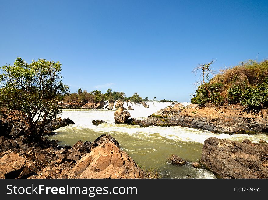 Water fall in Laos