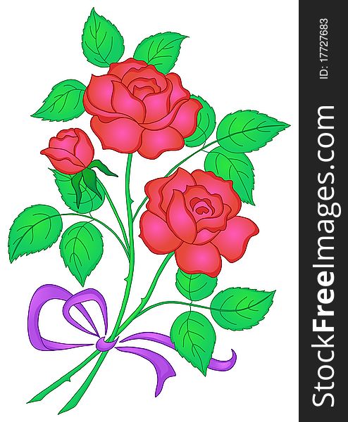 Flowers, rose bouquet, love symbol, floral gift. Flowers, rose bouquet, love symbol, floral gift