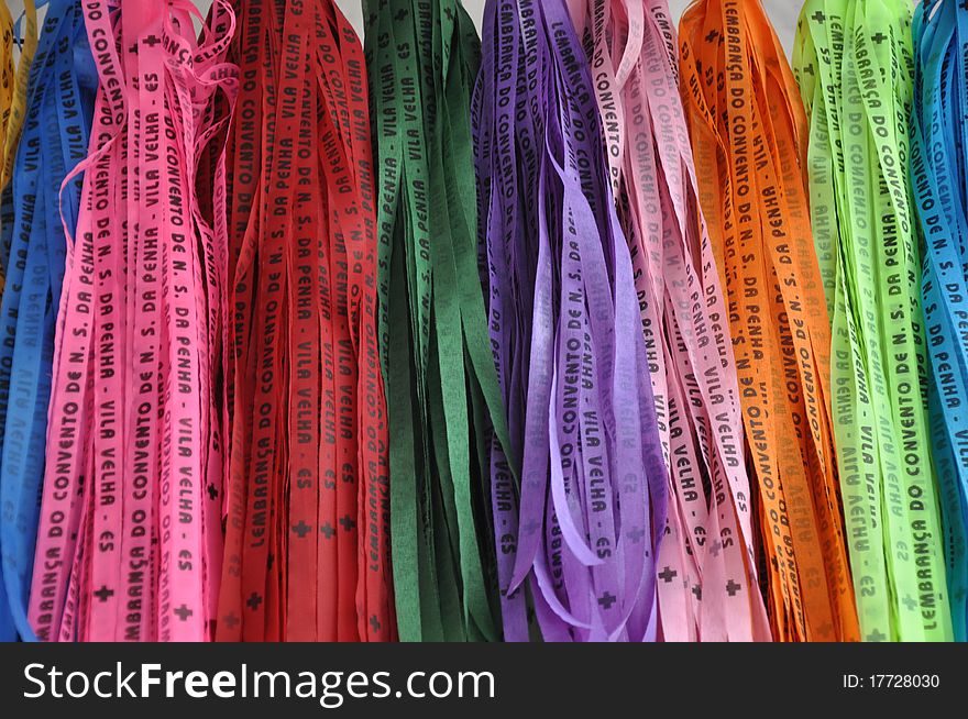 Colorful Bracelets Ribbons