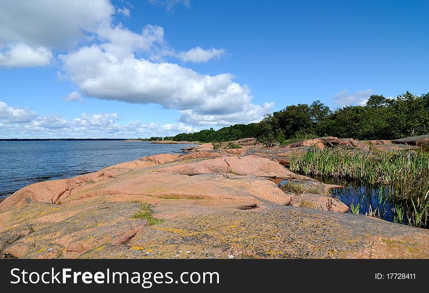 Beautiful landscape in Aland islands, Finland. Beautiful landscape in Aland islands, Finland