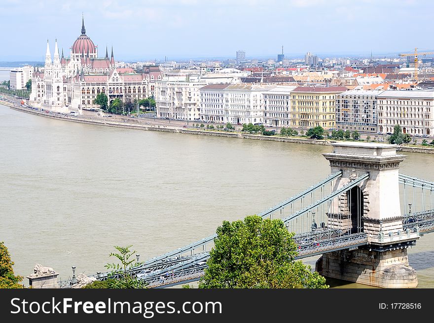 Parliament building in Budapest