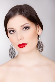 Red Lips Royalty Free Stock Photos