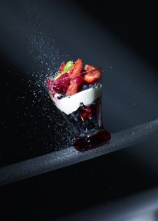 Strawberry Desert Stock Photos Strawberry Desert Stock Photos
