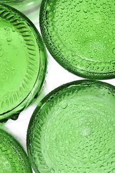 Green Bottle Royalty Free Stock Image Green Bottle Royalty Free Stock Image