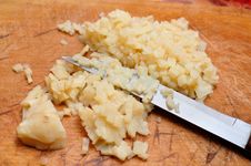 Cutting Vegetables Stock Photography Cutting Vegetables Stock Photography