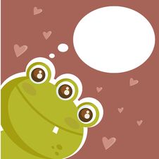 Cute Monster In Love Stock Image Cute Monster In Love Stock Image