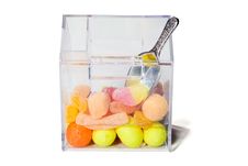 Multi-colored Sweets Stock Image
