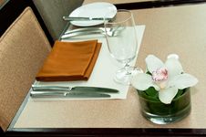 Cafe Table Setting Stock Images Cafe Table Setting Stock Images