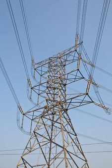 Electric Tower Royalty Free Stock Images