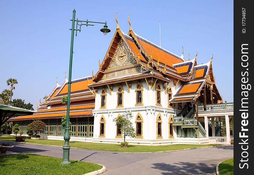 Builting design of Thai arts