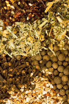 Assorted Dried Herbs And Spices Stock Image Assorted Dried Herbs And Spices Stock Image