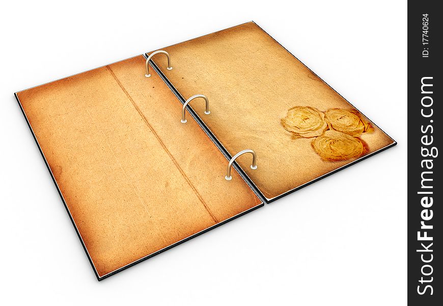 Open The Menu - Diary Made Of Leather â„–2