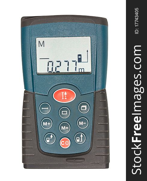 The device for measurement of distances by a contactless method. The device for measurement of distances by a contactless method