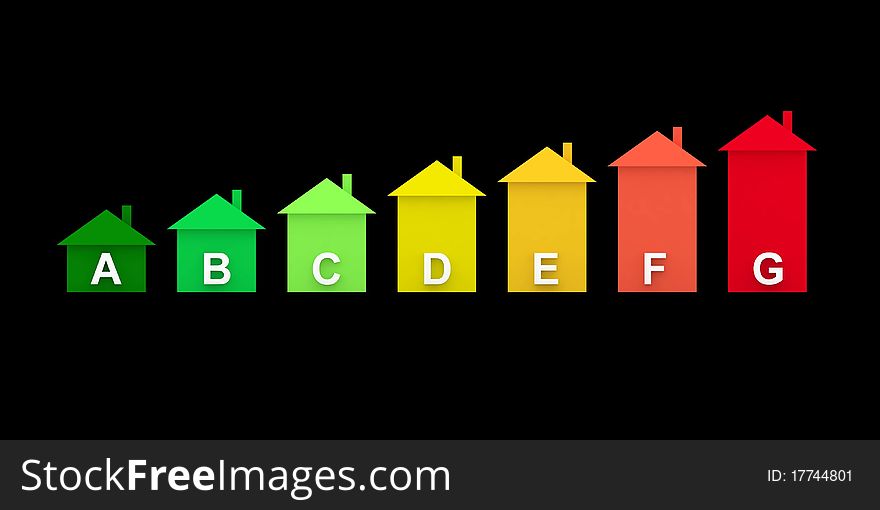 Energy efficiency of buildings chart. Energy efficiency of buildings chart