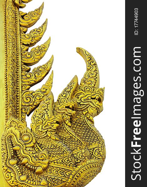 This gold King of Nagas image.so beautiful