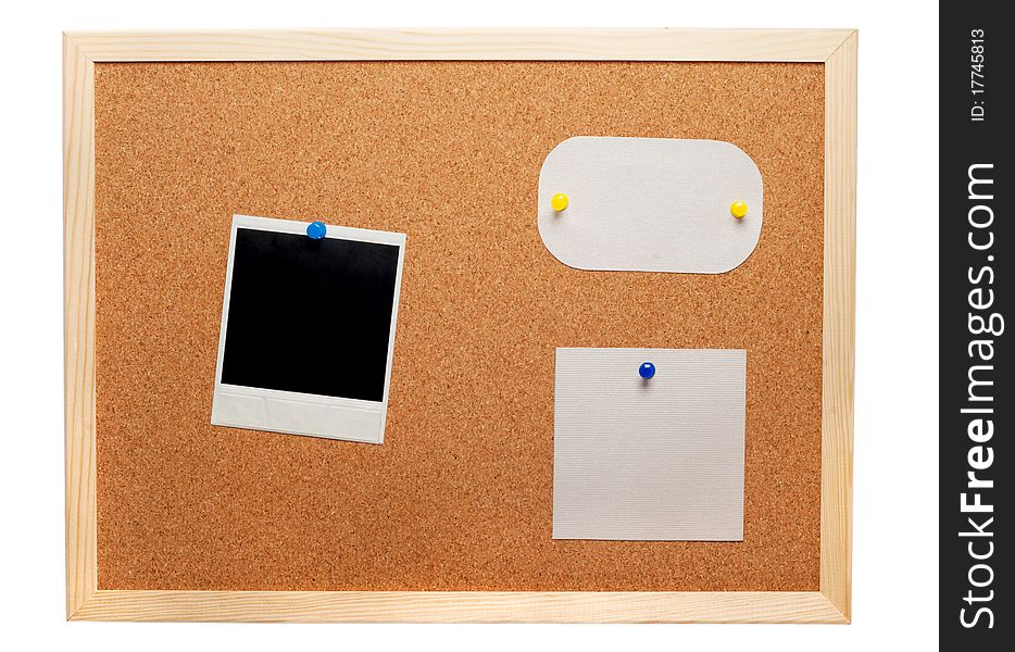 Blank Instant Photo And Note Papers