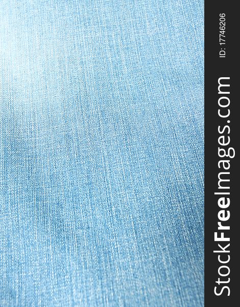 Texture of pale blue jeans. Texture of pale blue jeans.
