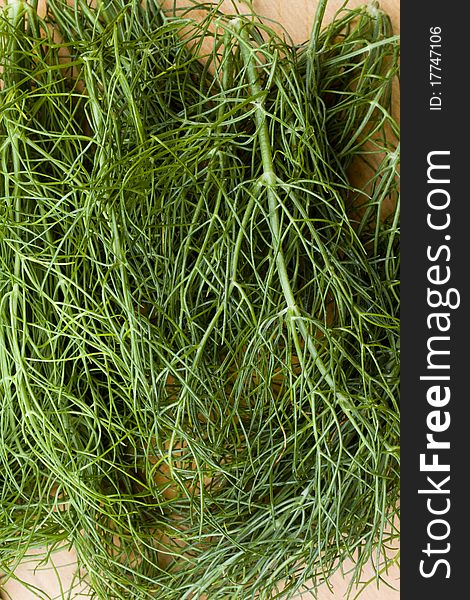 Organically grown anise flavoured fennel herb leaves. Organically grown anise flavoured fennel herb leaves