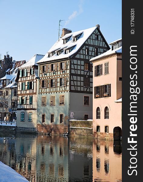The reflection of Strasbourg