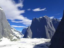 Winter Mountains Royalty Free Stock Photography Winter Mountains Royalty Free Stock Photography