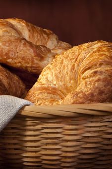 Freshly Made Breads Croissant Served For Breakfast Royalty Free Stock Photos Freshly Made Breads Croissant Served For Breakfast Royalty Free Stock Photos