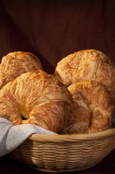 Freshly Made Breads Croissant Served For Breakfast Royalty Free Stock Photos Freshly Made Breads Croissant Served For Breakfast Royalty Free Stock Photos