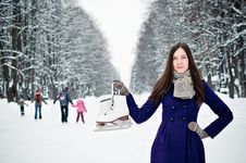 On The Ice Rink Stock Images On The Ice Rink Stock Images