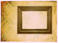 Photoframe On Vintage Paper Royalty Free Stock Photos Photoframe On Vintage Paper Royalty Free Stock Photos
