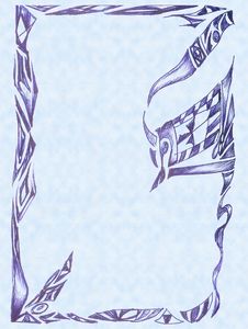 Background With Drawing Patterns Stock Photo Background With Drawing Patterns Stock Photo