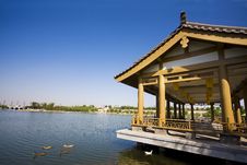 Qujiang Pool Relic Park Royalty Free Stock Photography