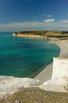 Bay At Seven Sisters Royalty Free Stock Photography Bay At Seven Sisters Royalty Free Stock Photography