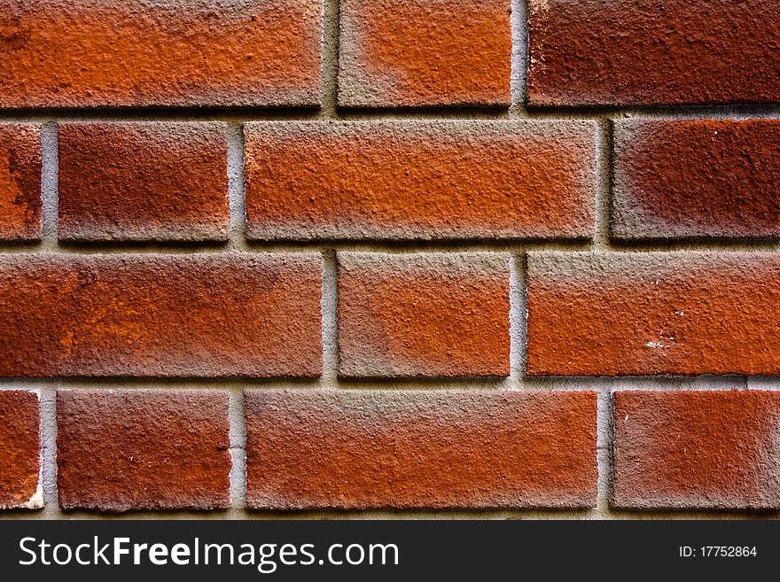 Brick wall background.