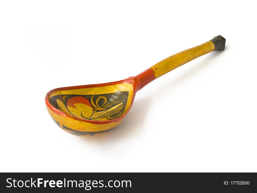 Wooden Hohloma Spoon