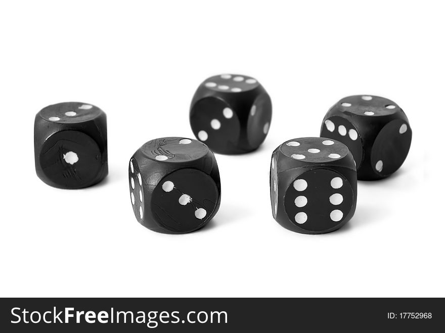 Five Black Dices