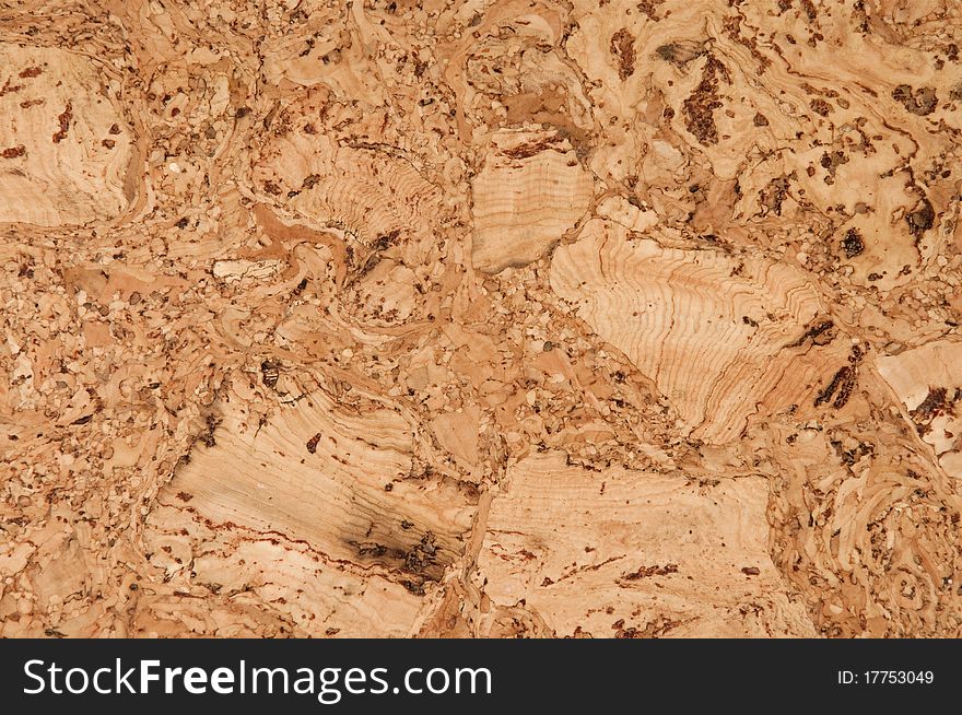Background cork, brown floor tile design. Background cork, brown floor tile design