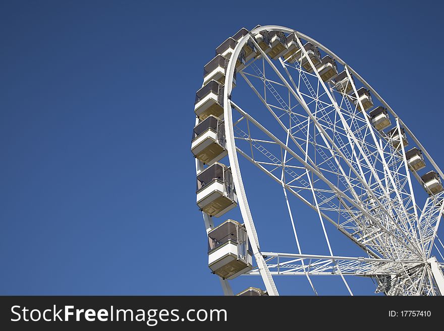 Ferris Wheel in Concorde Square in Paris, France. Ferris Wheel in Concorde Square in Paris, France