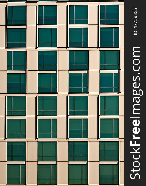 Green windows in building at Thailand. Green windows in building at Thailand