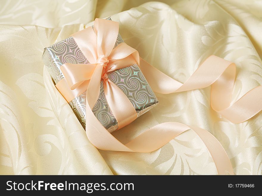 Valentine background. Beautiful gifts for holidays