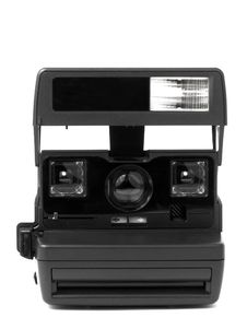 Instant Analog Camera Isolated On White Background Royalty Free Stock Image Instant Analog Camera Isolated On White Background Royalty Free Stock Image